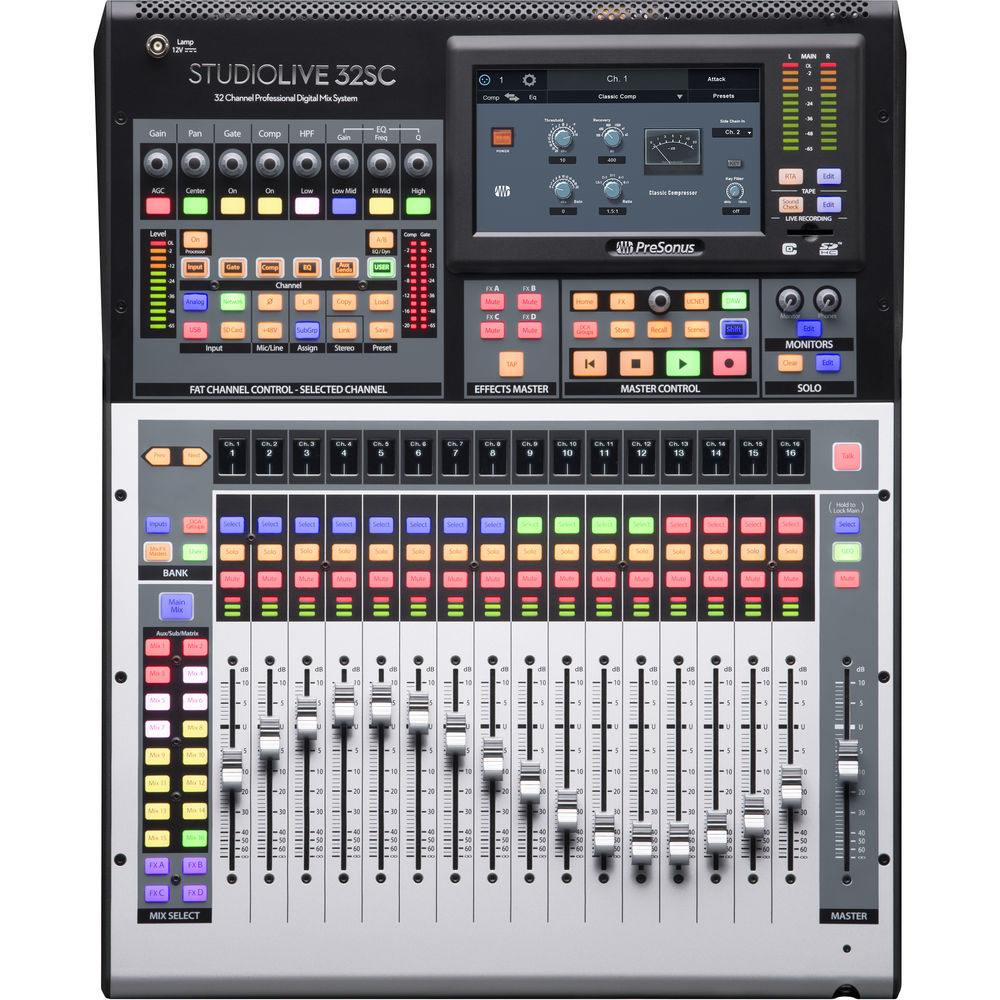 Presonus StudioLive 32SC 32 Channel Digital Mixer with USB Audio Interface Online price in India