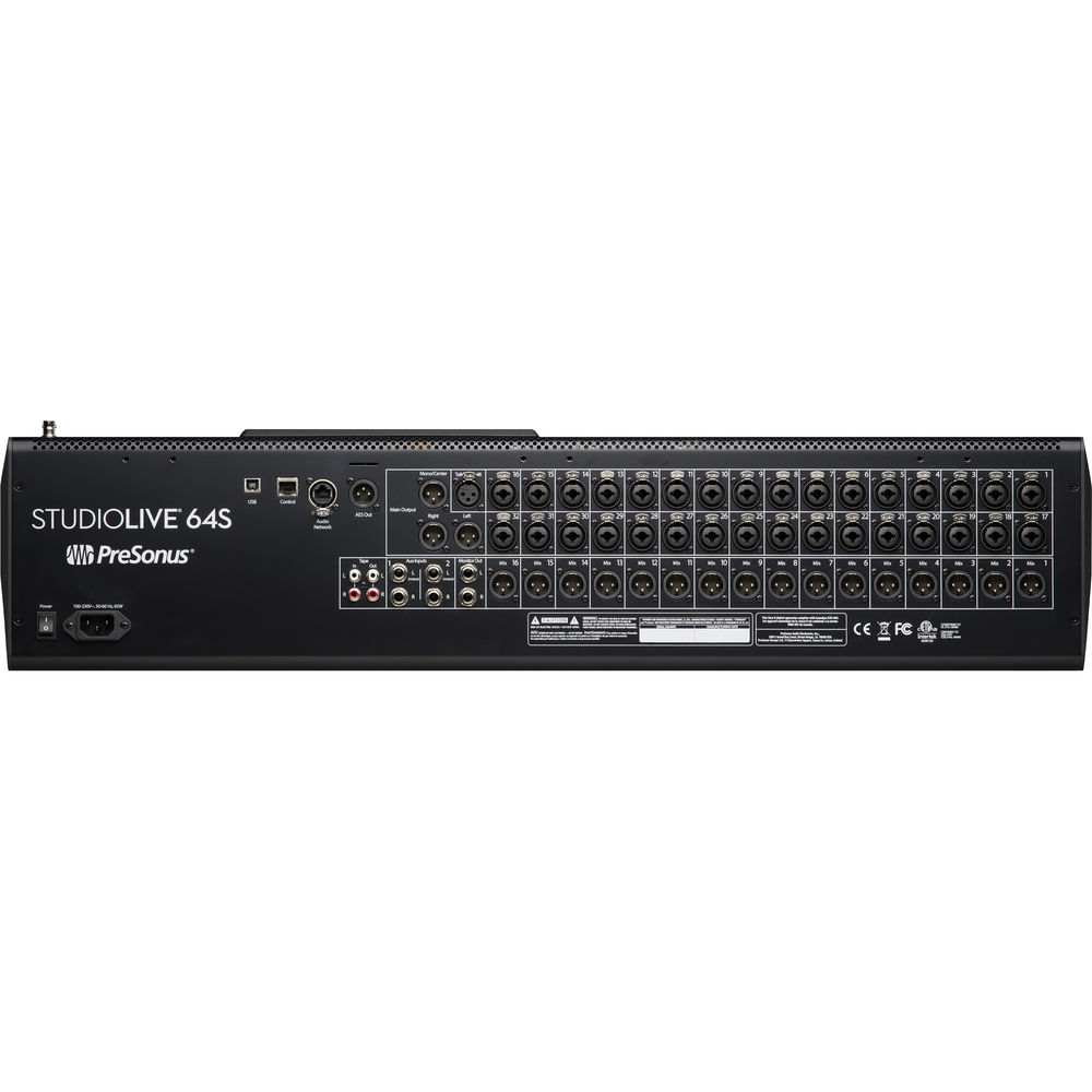 Presonus StudioLive 64S 64 Channel Digital Mixer and USB Audio Interface Online price in India