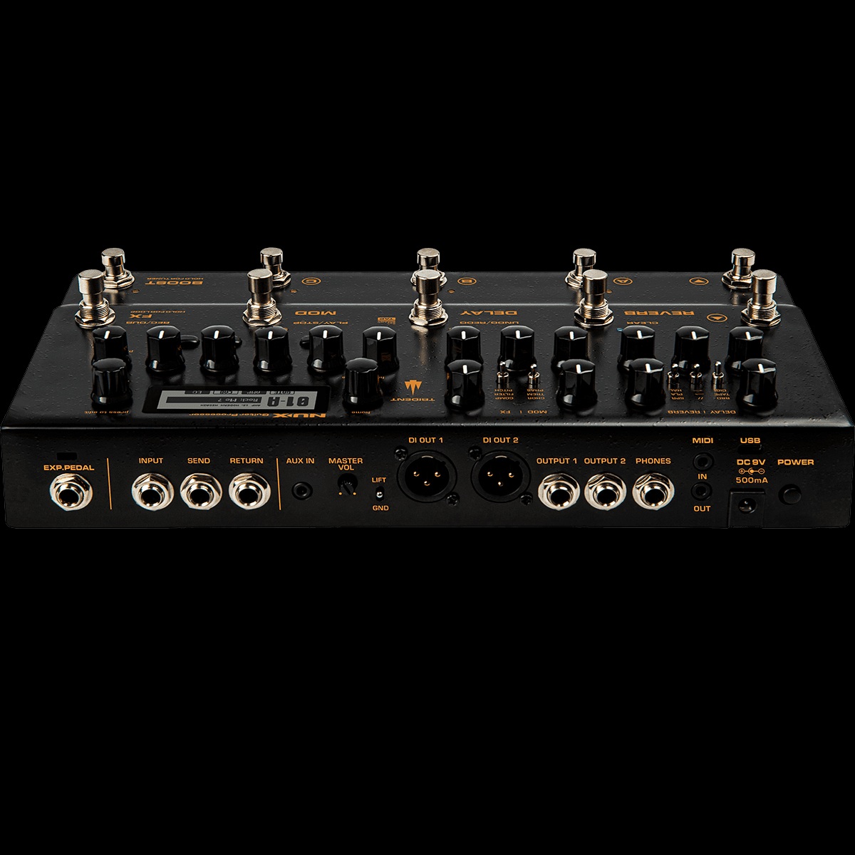 Nux NME-5 Trident Multi Effects Guitar Processor online in India at johnsmusicin at the lowest price Online price in India