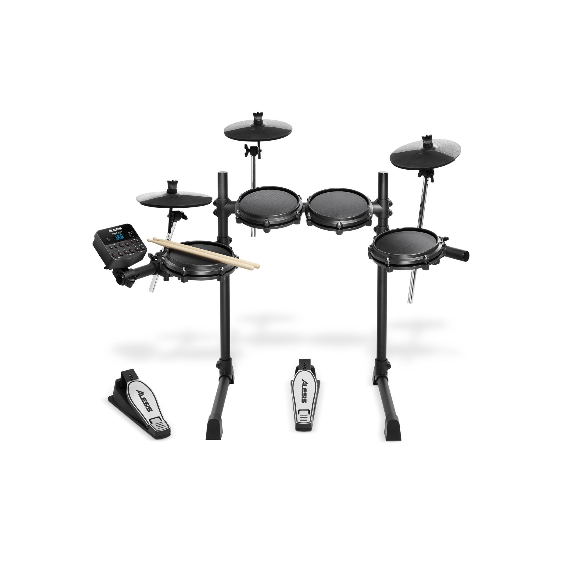 Alesis Turbo 7-Piece Electronic Drum Kit with Mesh Heads Online price in India