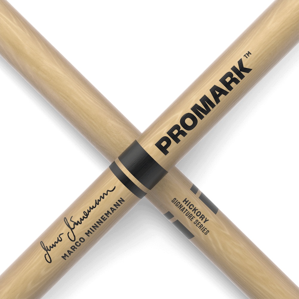 Promark TX721W Marco Minnemann Lacquered Hickory Drumstick online in India at johnsmusicin at the lowest price Online price in India