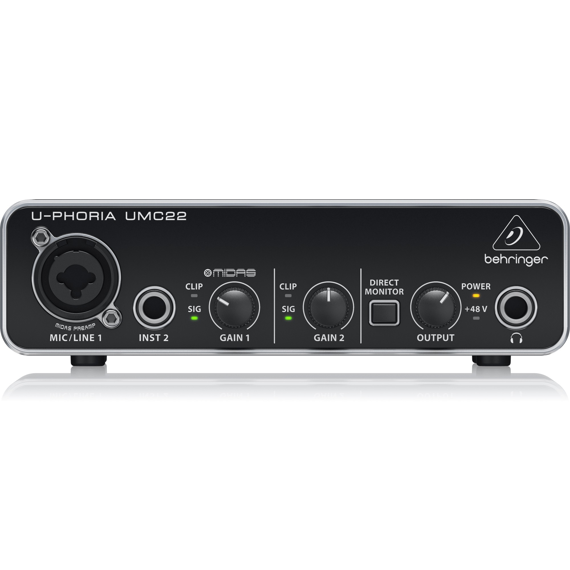 Behringer Uphoria UMC22 2x2 Audio Interface Online price in India