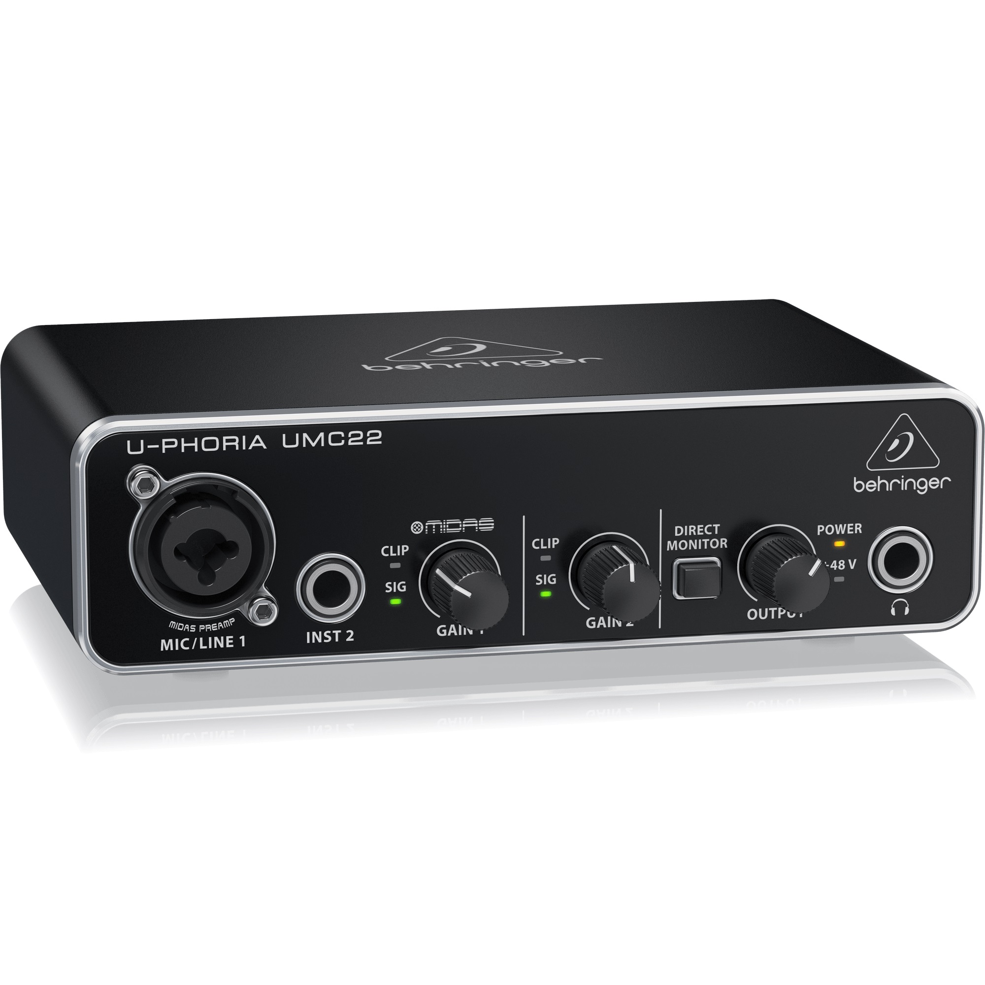Behringer Uphoria UMC22 2x2 Audio Interface Online price in India