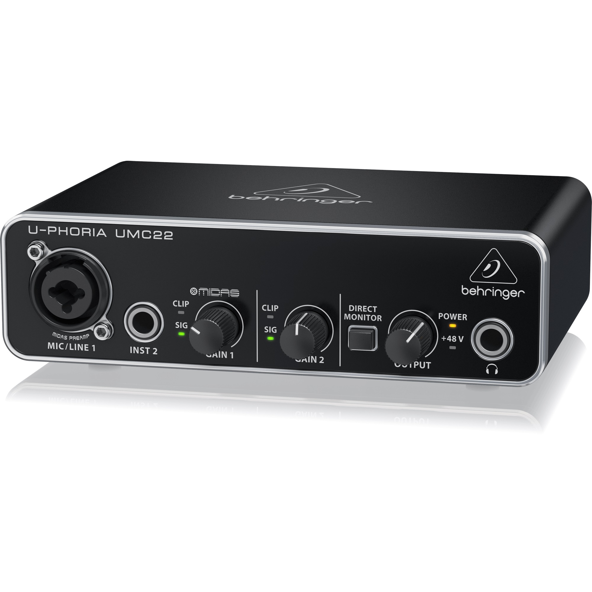 Behringer Uphoria UMC22 2x2 Audio Interface Online price in India