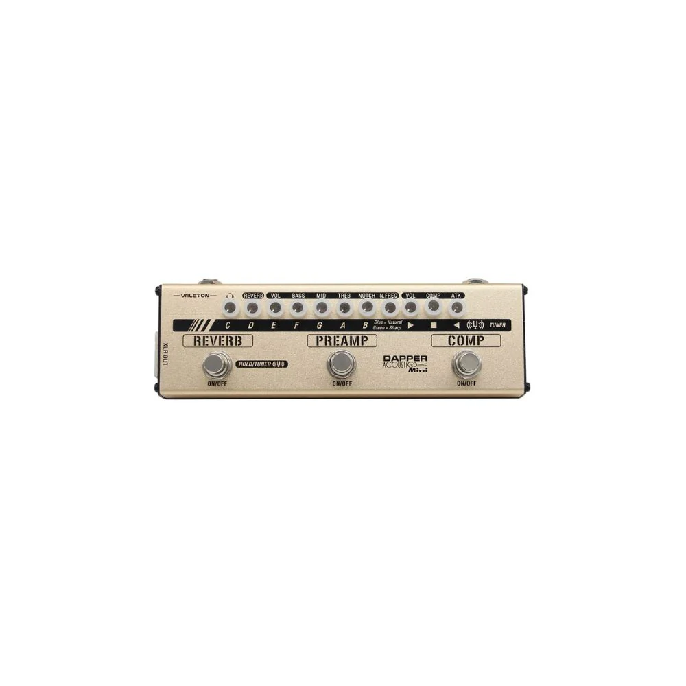 Valeton MES-4 Dapper Acoustic Mini Combined Effect Pedal online in India at johnsmusicin at the lowest price Online price in India