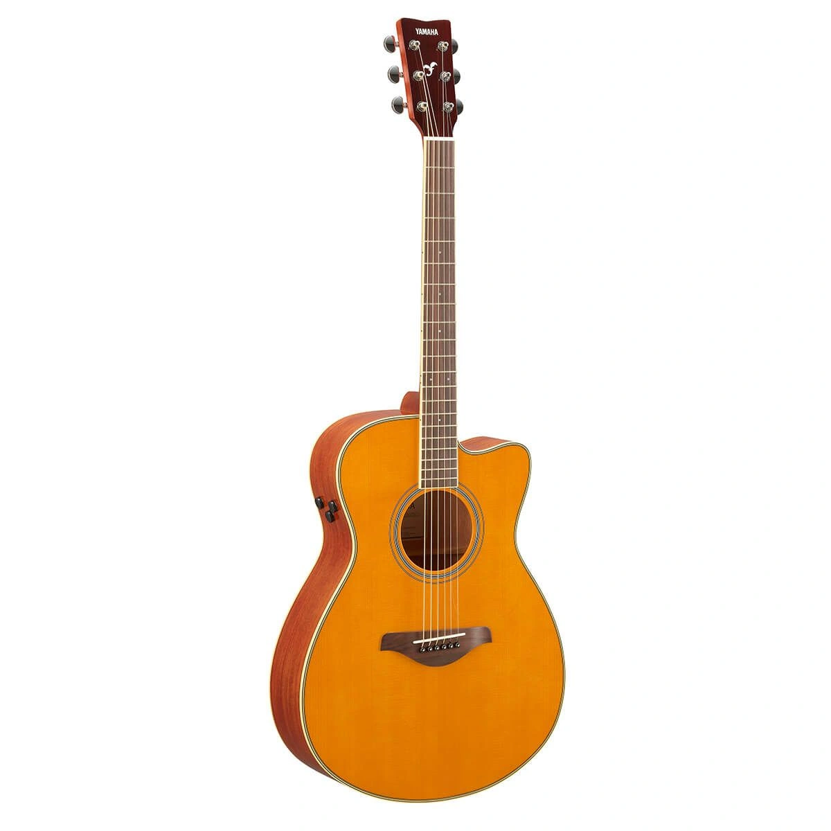 Yamaha FSC-TA Vintage Tint Trans Acoustic Guitar online in India at johnsmusicin at the lowest price Online price in India