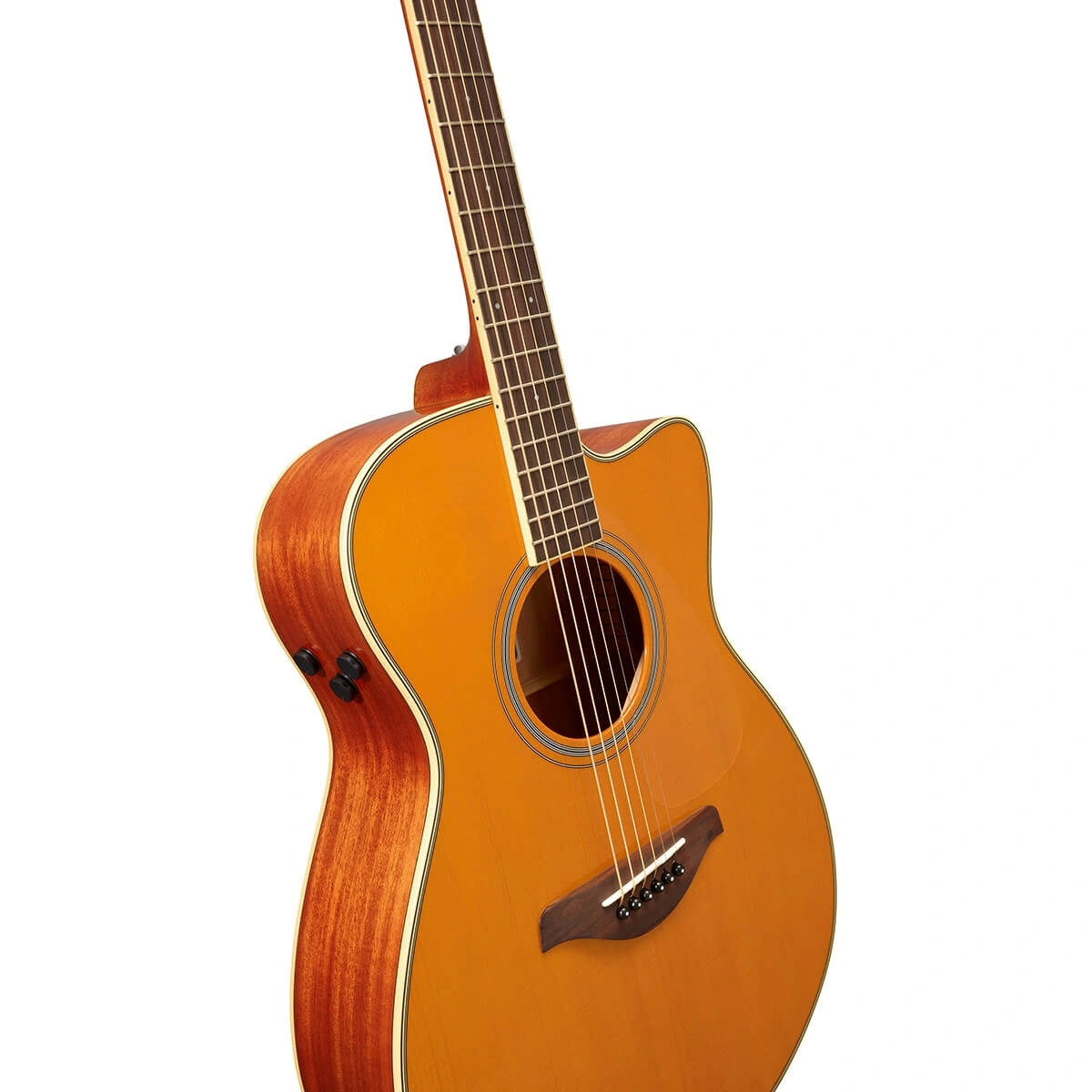 Yamaha FSC-TA Vintage Tint Trans Acoustic Guitar online in India at johnsmusicin at the lowest price Online price in India