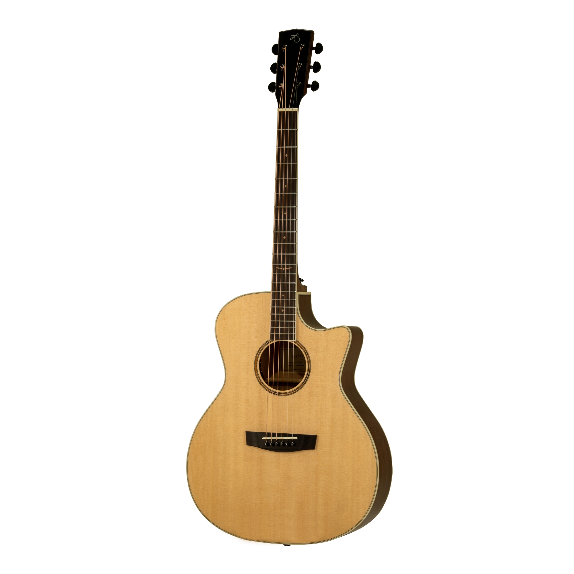 Hex Vespera VG300E Solid Top with LR Baggs Element VTC EQ online in India at johnsmusicin at the lowest price Online price in India