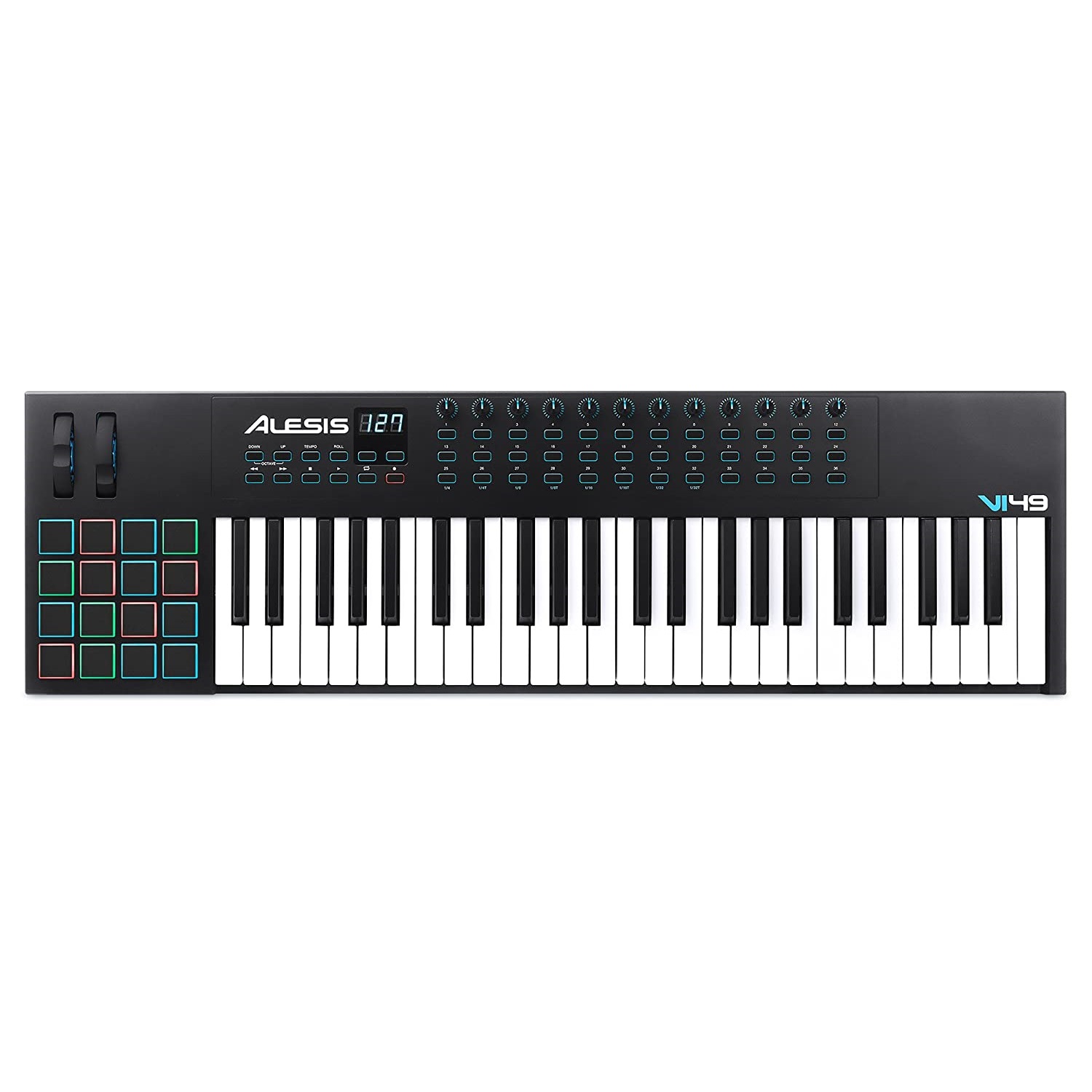 Alesis VI49 49-Key USBMIDI Keyboard Controller Online price in India