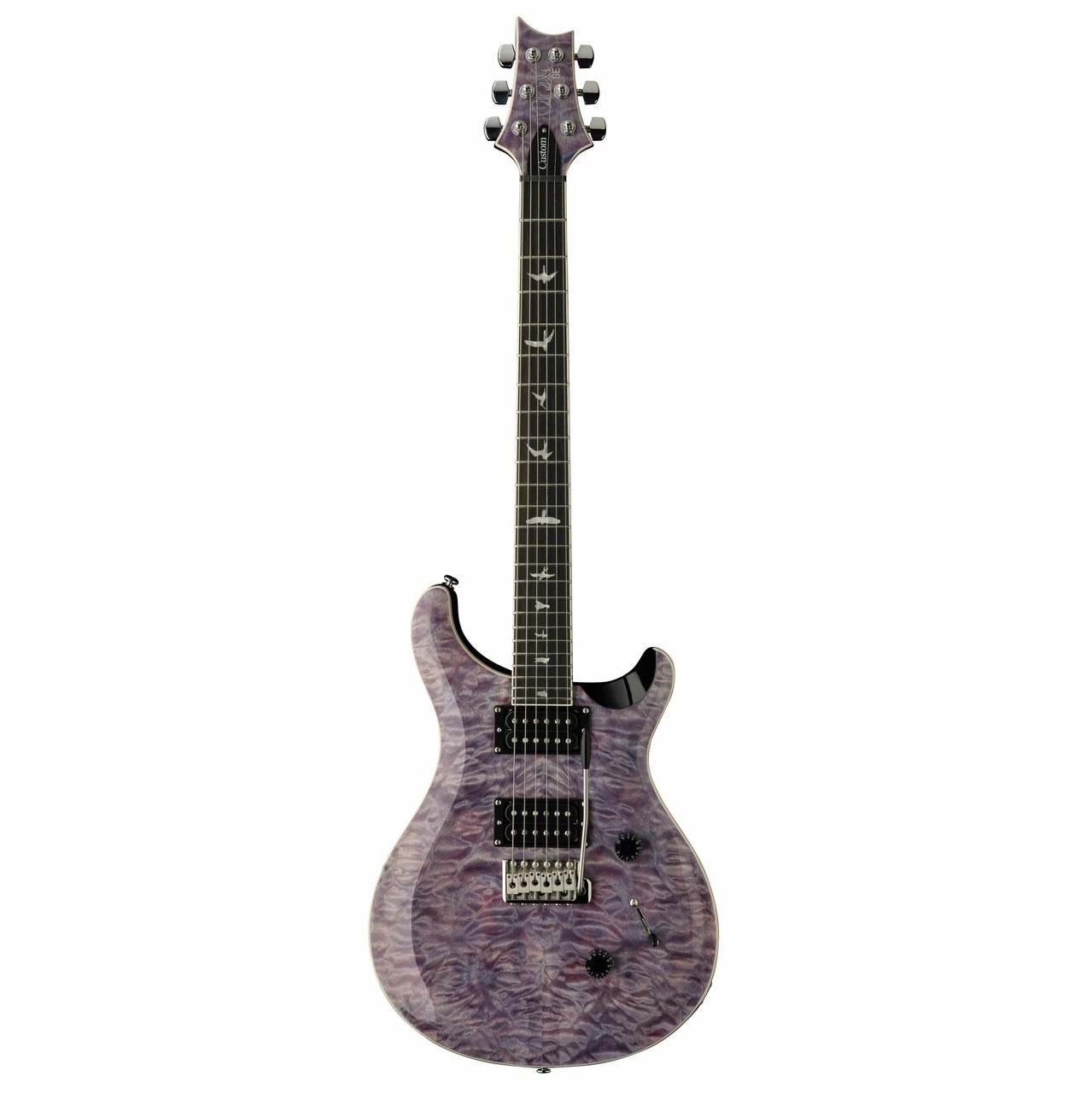 PRS SE Custom 24 Quilt 6 String Electric Guitar online in India at johnsmusicin at the lowest price PRS SE Custom 24 Quilt 6 String Electric Guitar Online price in India