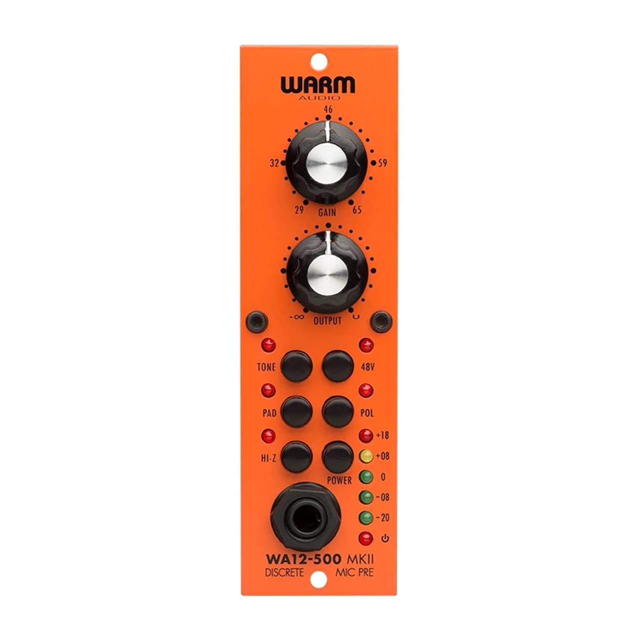 Warm Audio WA12-500 MKII 500 Series Microphone Preamp