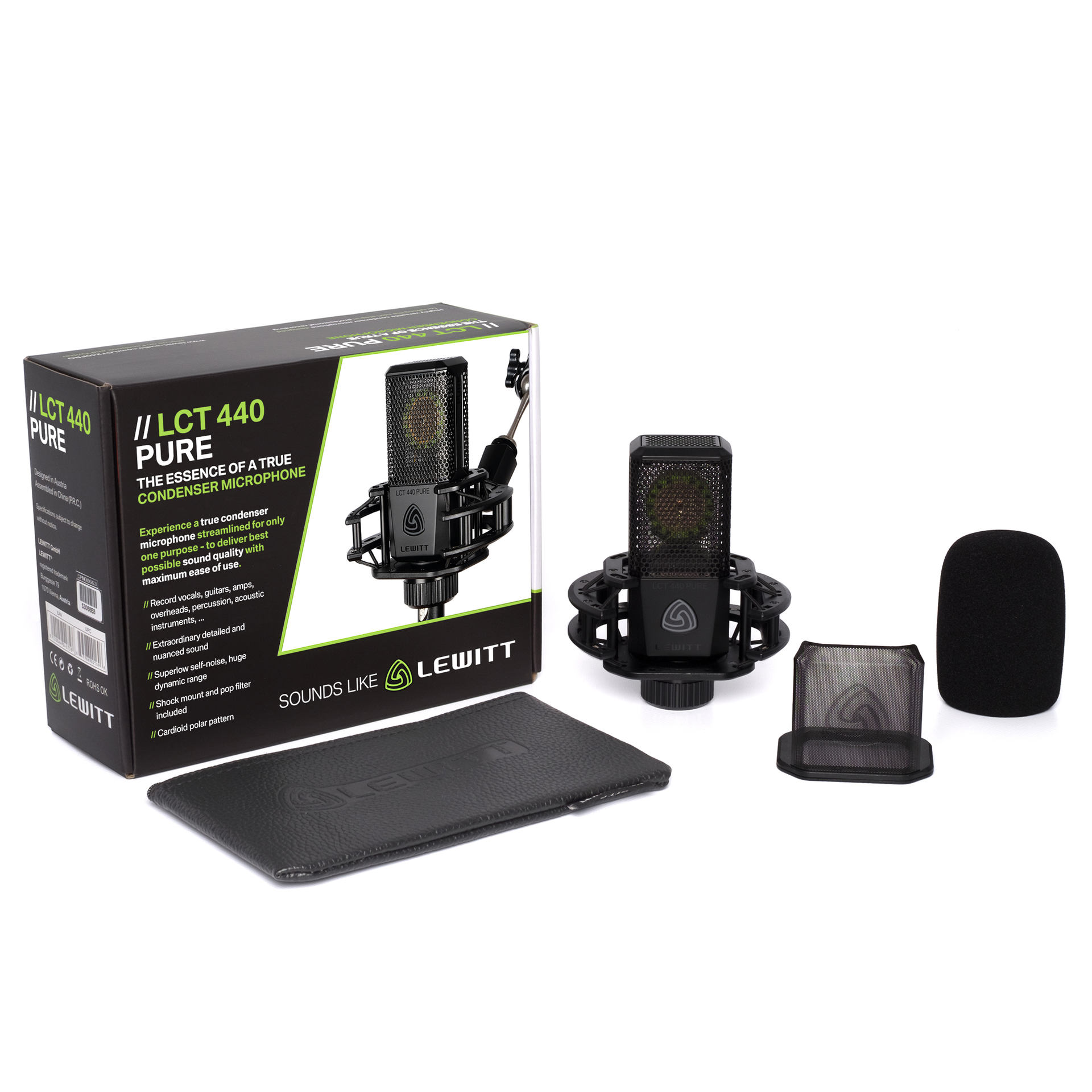 Lewitt LCT 440 Pure Large Diaphragm Condenser Microphone