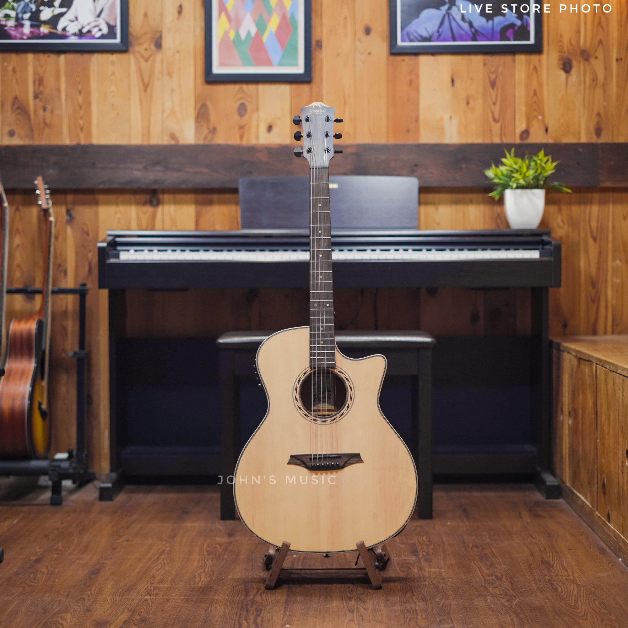 Bromo BAT2ce electro acoustic guitar online price in India