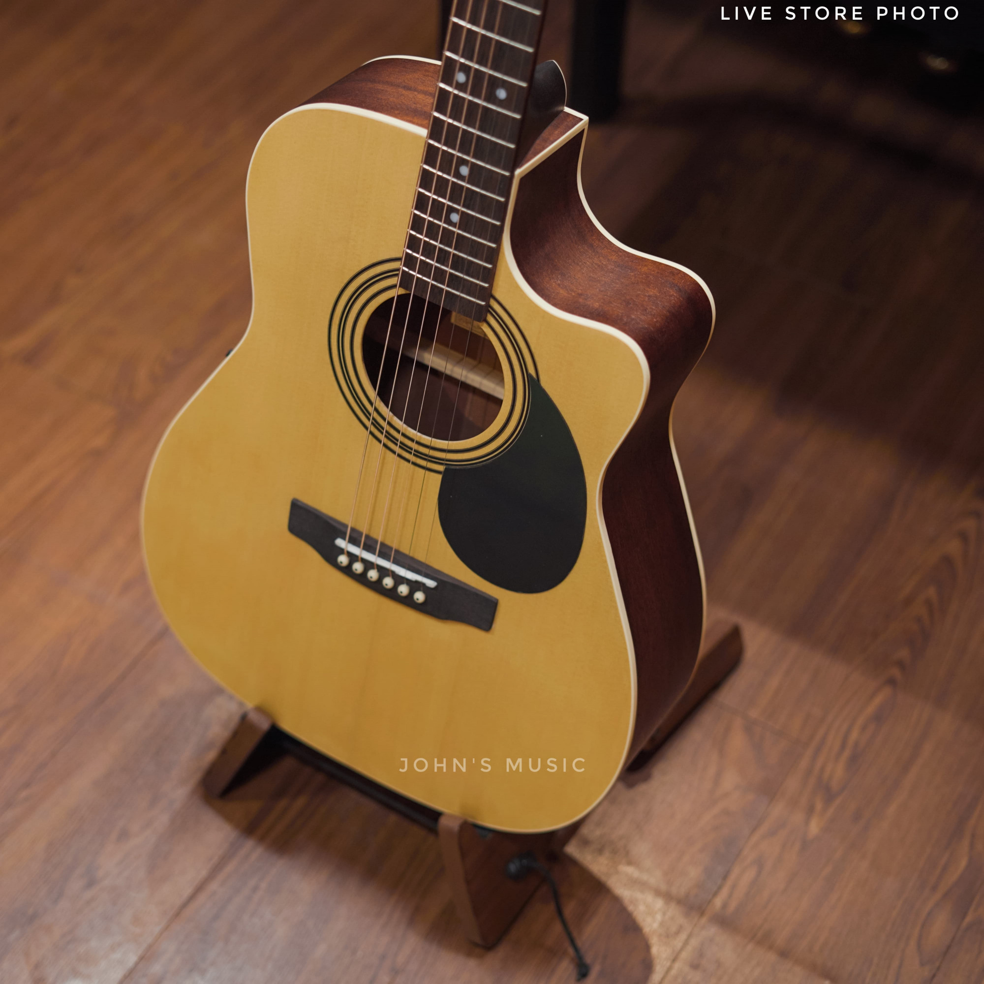 Cort AF500CE Electro Acoustic Guitar Online price in India