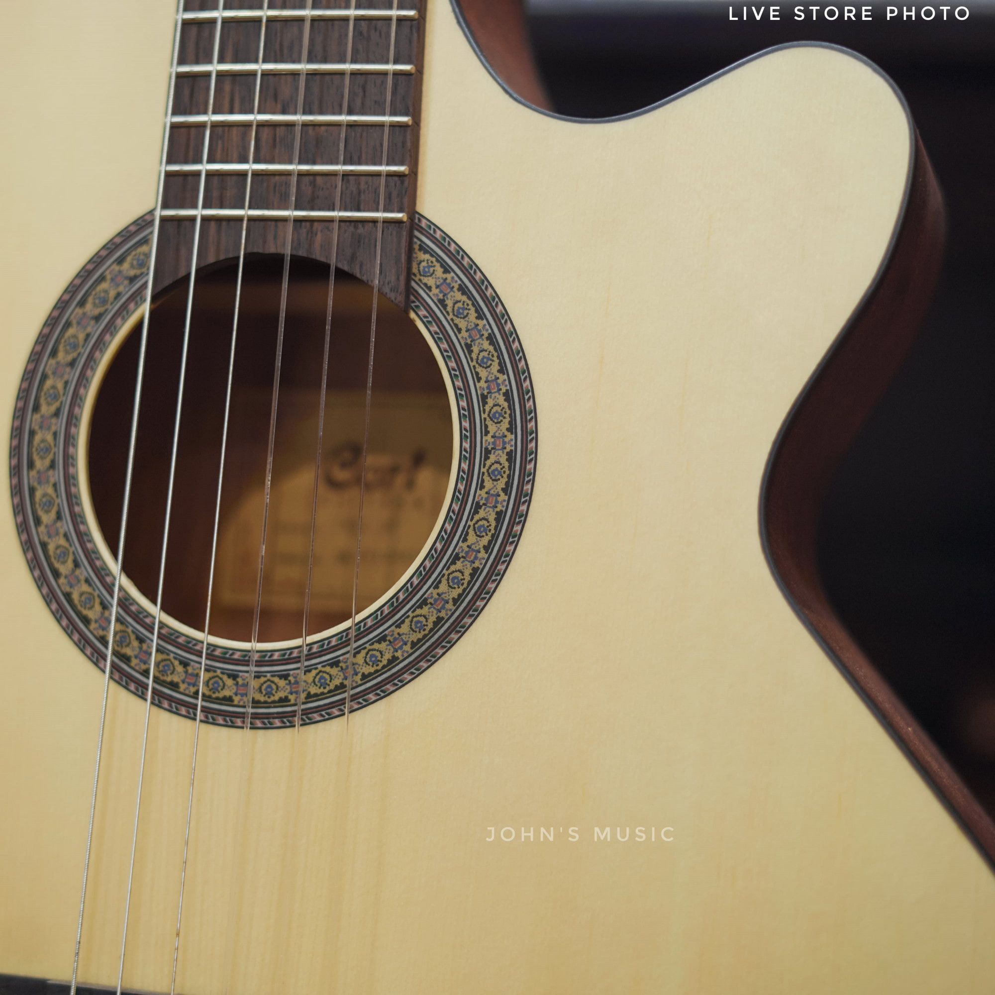 Cort CEC1 Electro-Acoustic Classical Guitar in India
