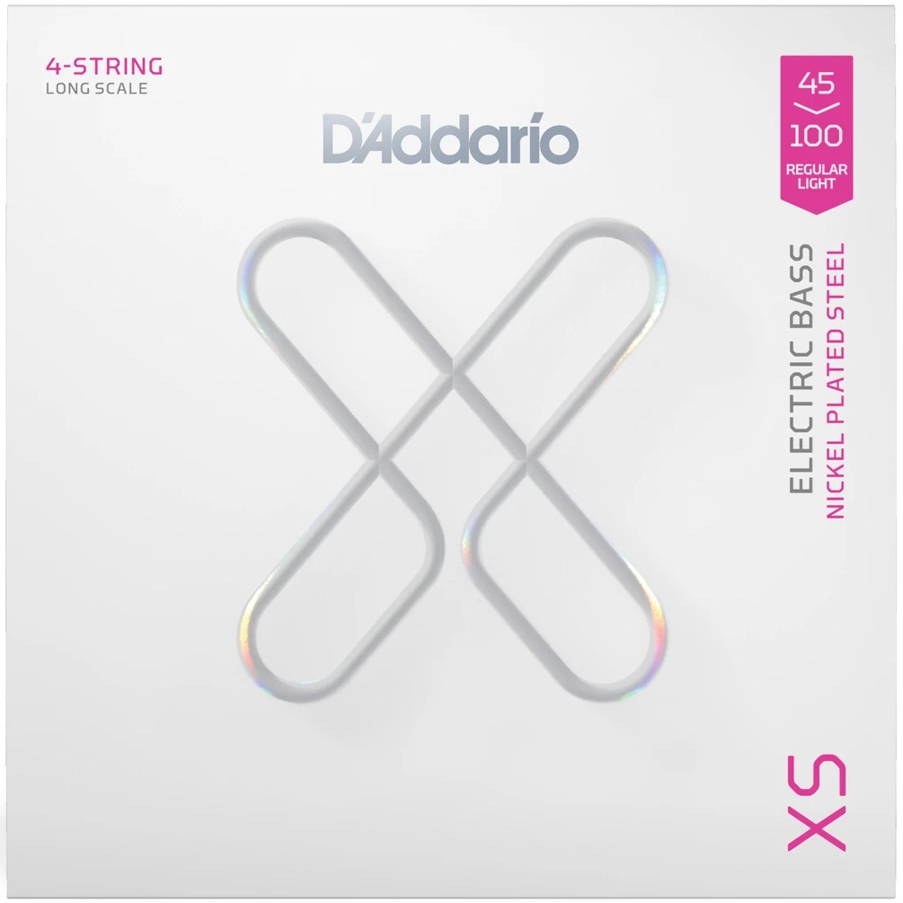 DAddario XS Nickel Wound Coated Electric Bass Strings XSB45100 Regular Light Long Scale 45-100 online in India at johnsmusicin at the lowest price Online price in India