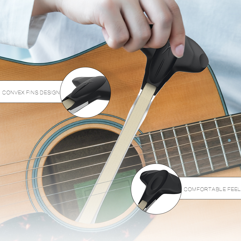 Strydom Manta Guitar Bow - Black Online price in India