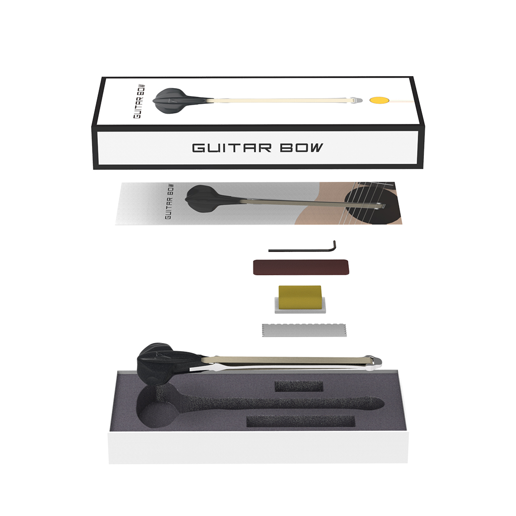 Strydom Manta Guitar Bow - Black Online price in India