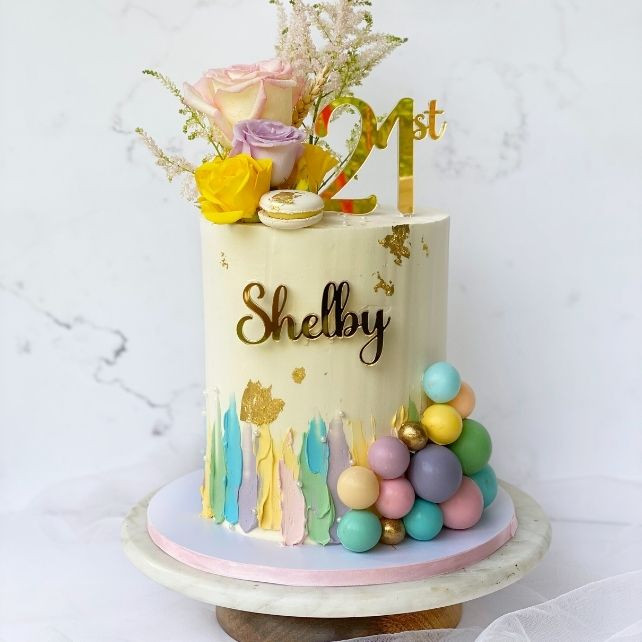 21st Birthday Cake