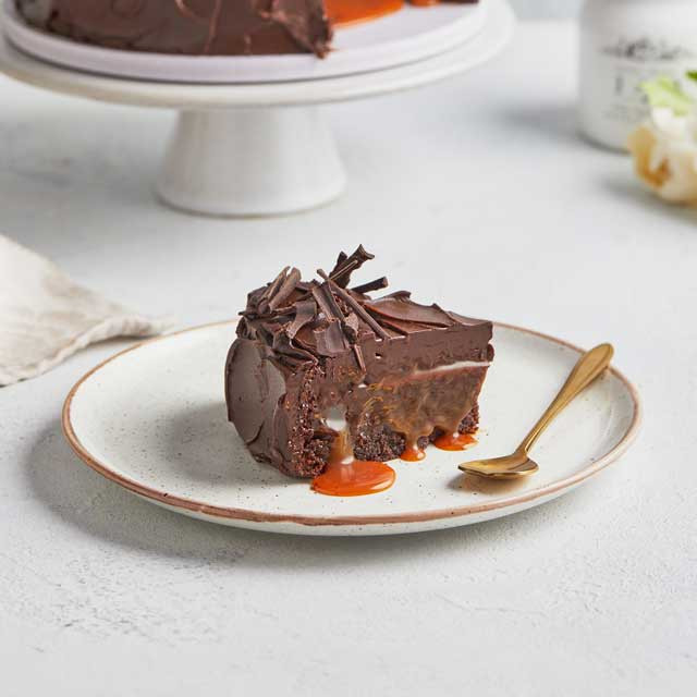 Chocoholic Fudge Cake flourless