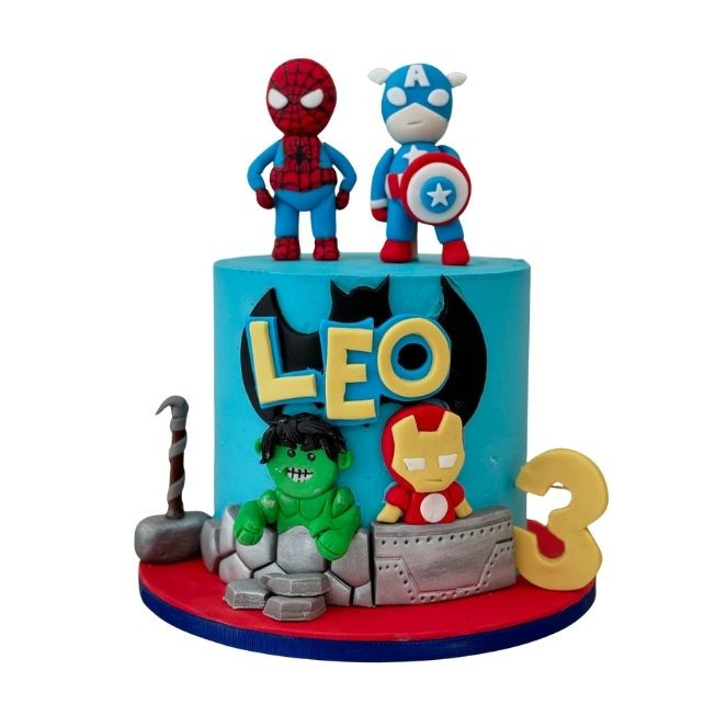 Superhero Cake