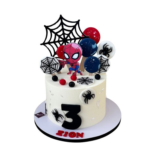 SpiderMan Cake