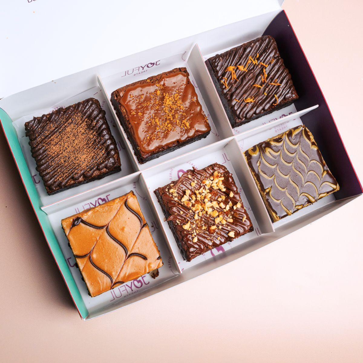 Assorted Brownie Box  build your own 