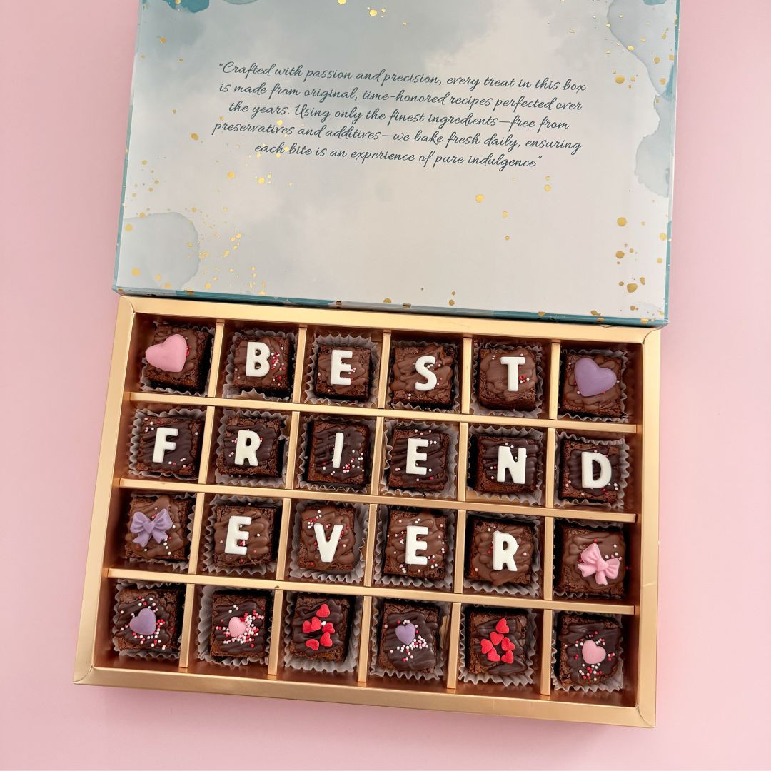 Best Friend Ever Brownie gift box