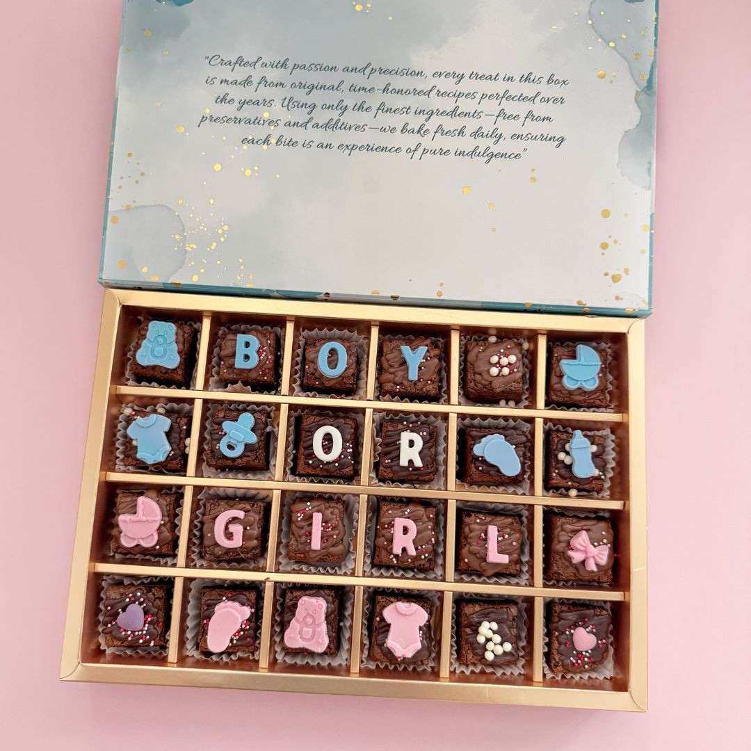 Boy or Girl Brownie gift box