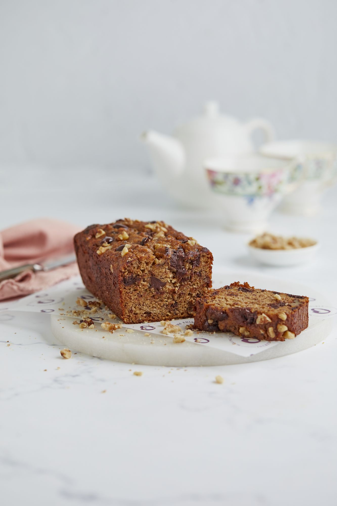 Banana Walnut Tea Cake