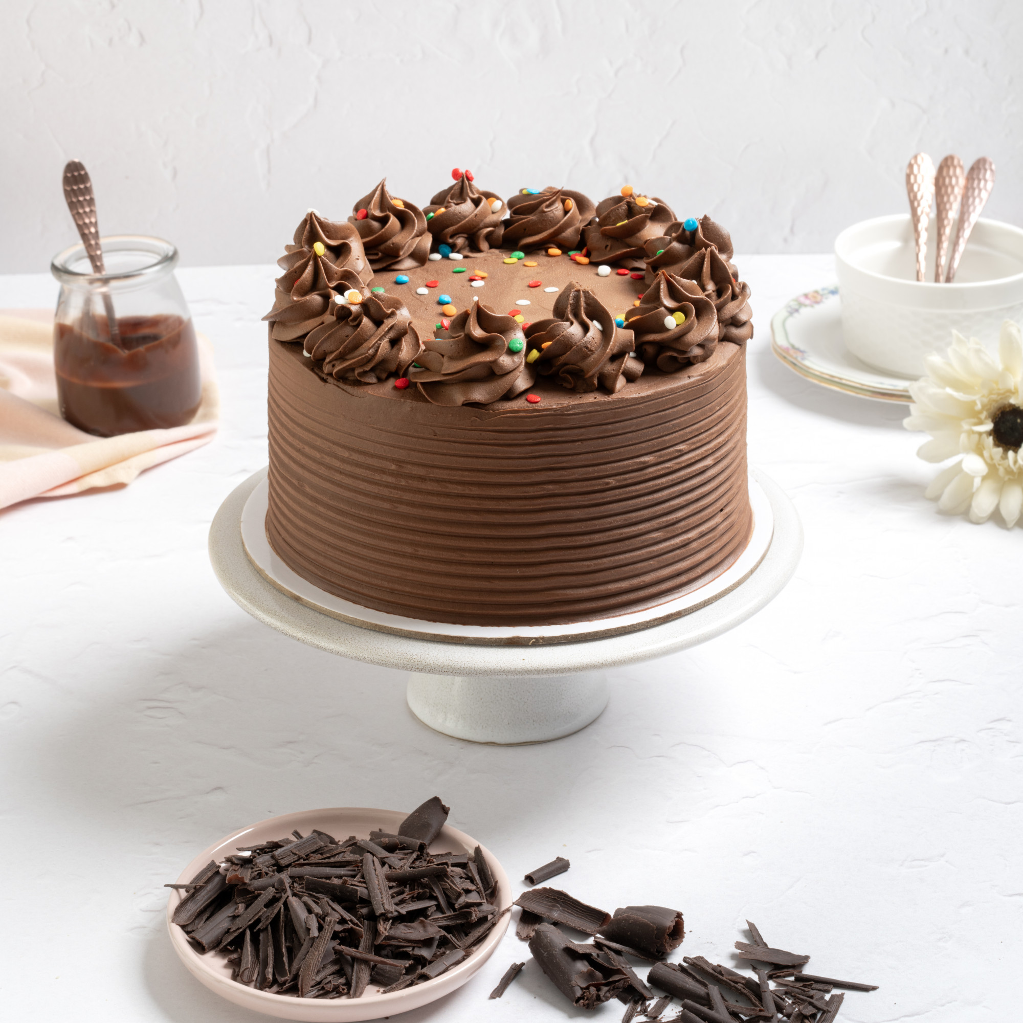 Choco Vanilla Cake