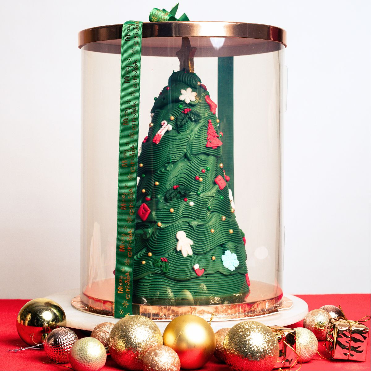 Christmas Tree Show Stopper Cake