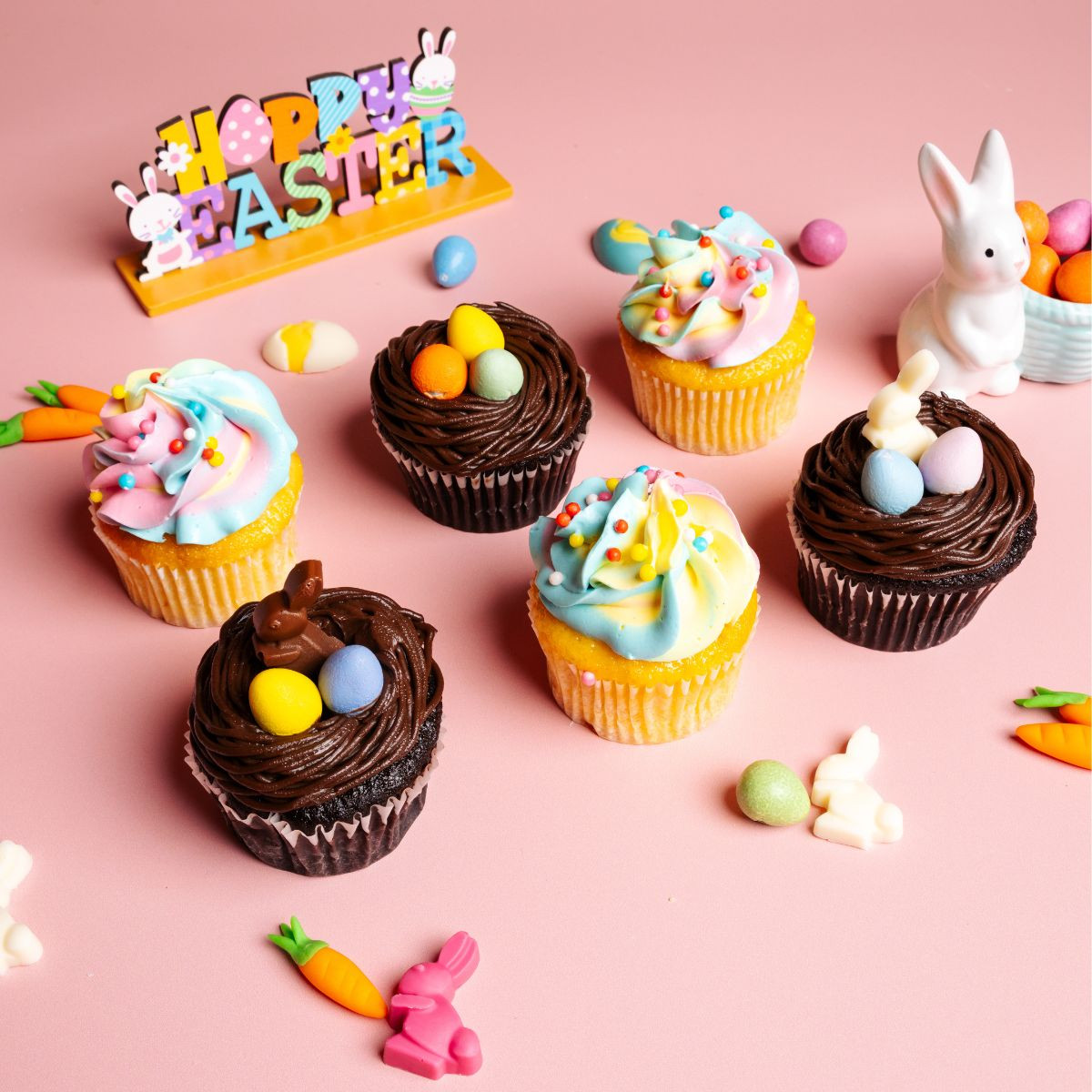 Festive Easter Cupcakes