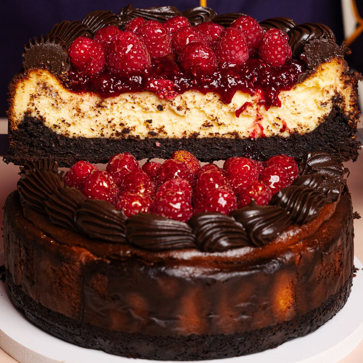 Fudge de Basque - Raspberry