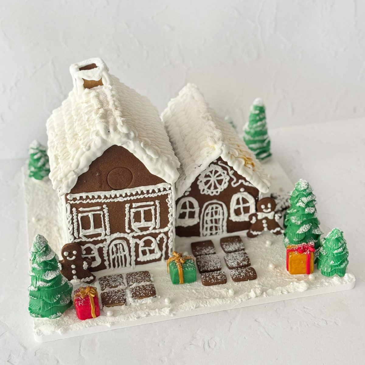 Festive Gingerbread House