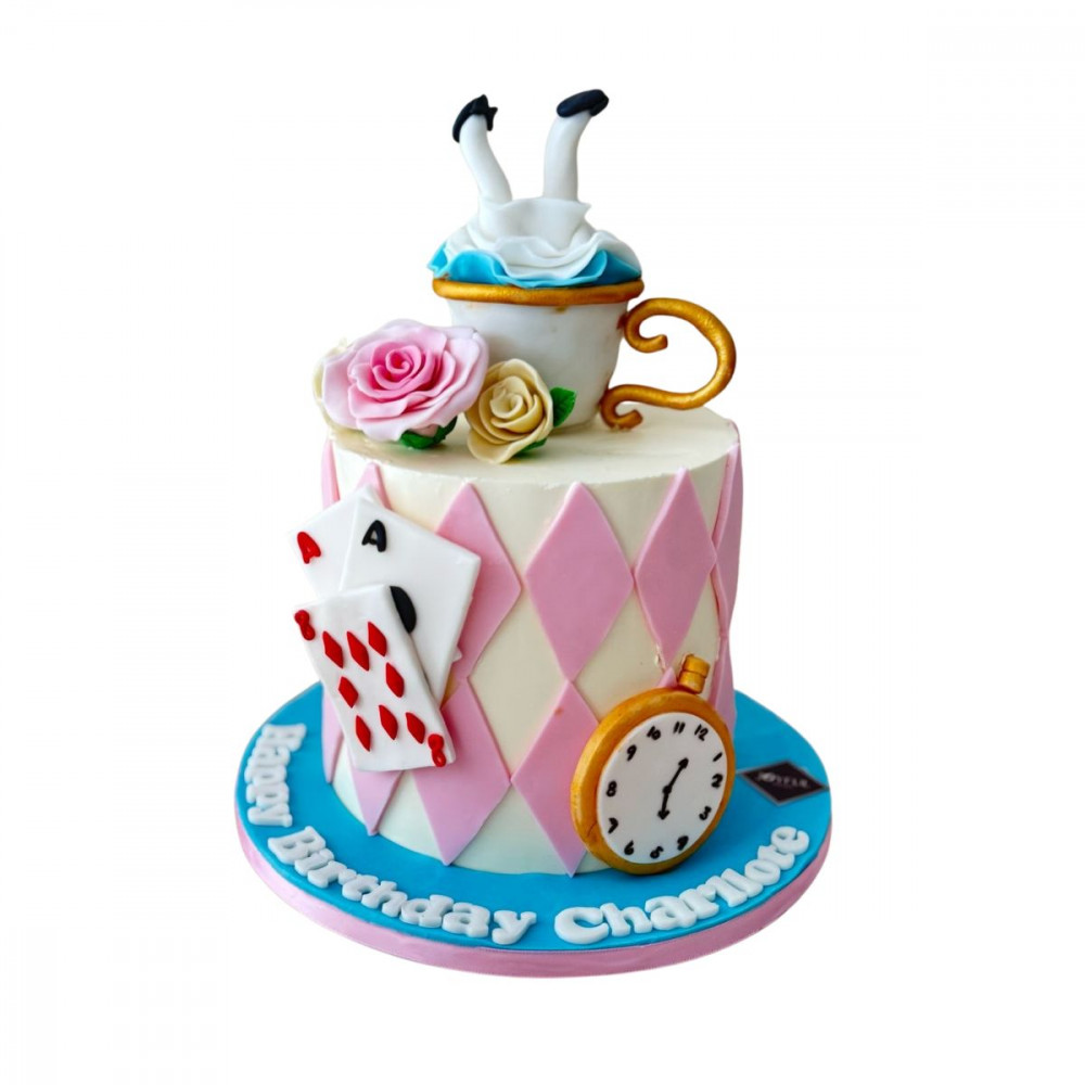 Image of Alice in Wonderland Cake