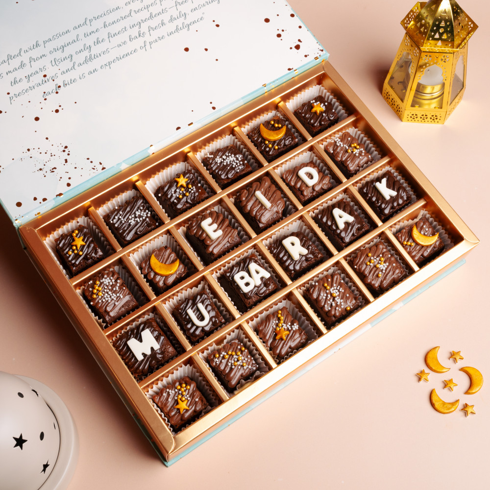 Image of Eid Mubarak Brownie Box