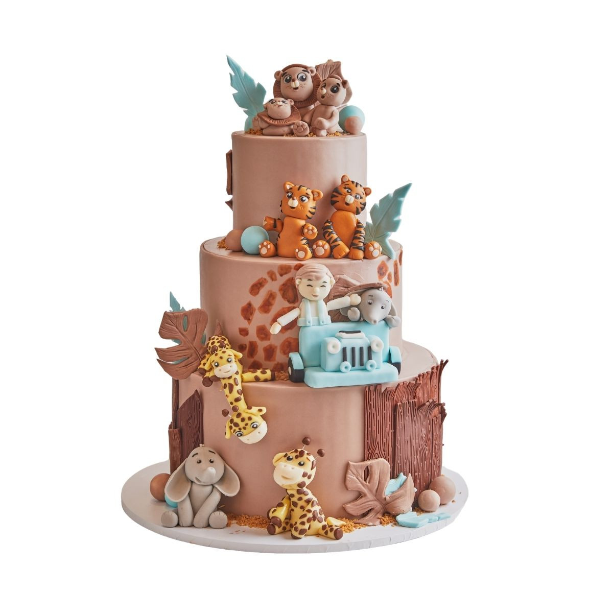 Jungle or Safari 3 tier Cake