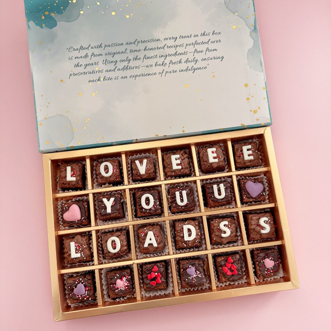 Love you Loads Brownie Gift Box