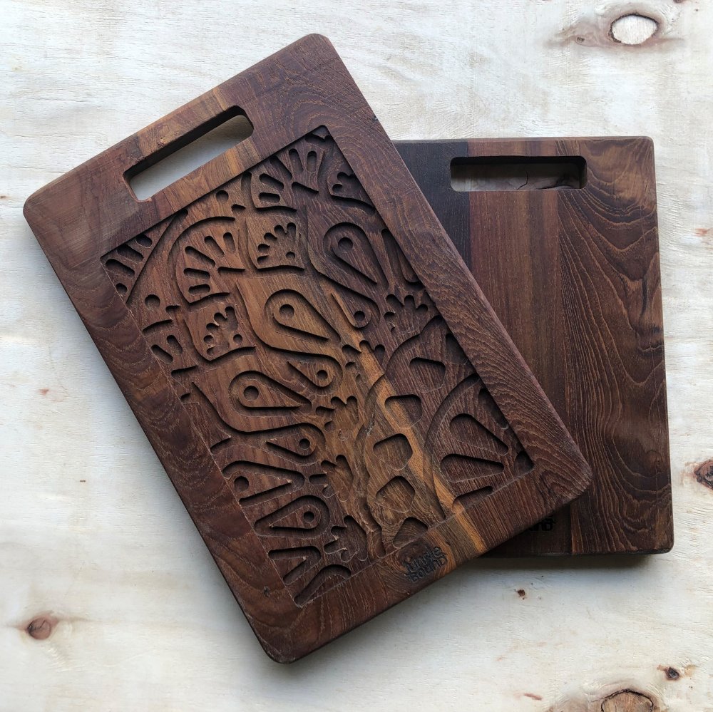 Image of Cutting Board and Wall Piece