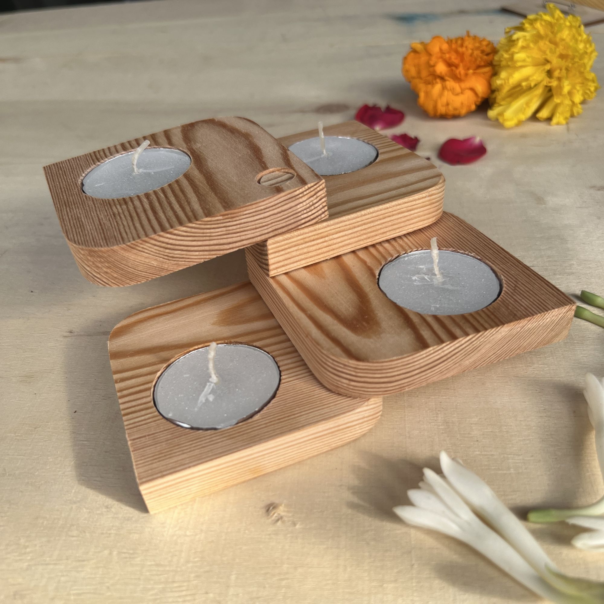 Sliding Candle Holder