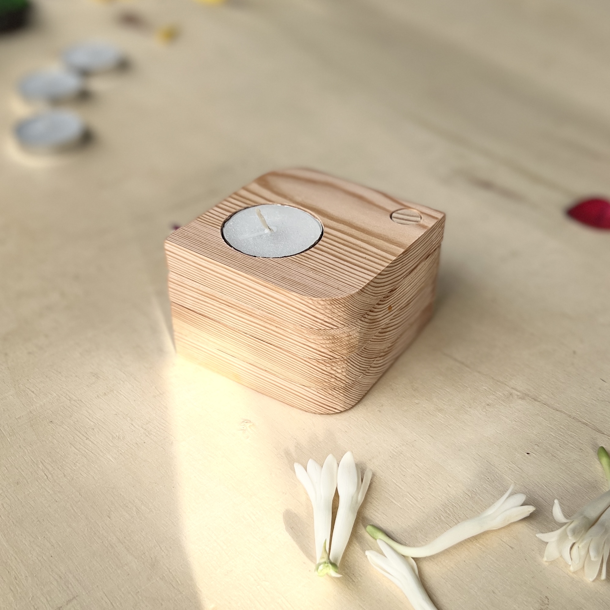 Sliding Candle Holder