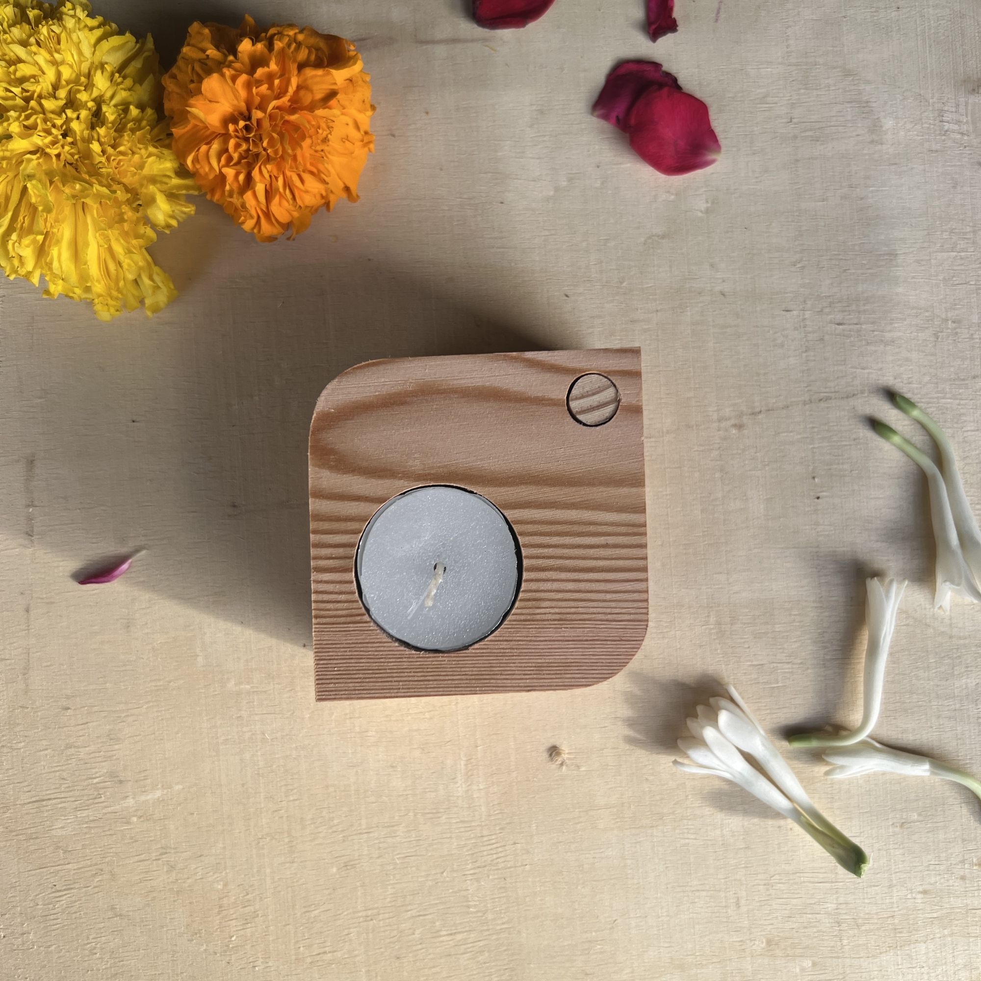 Sliding Candle Holder