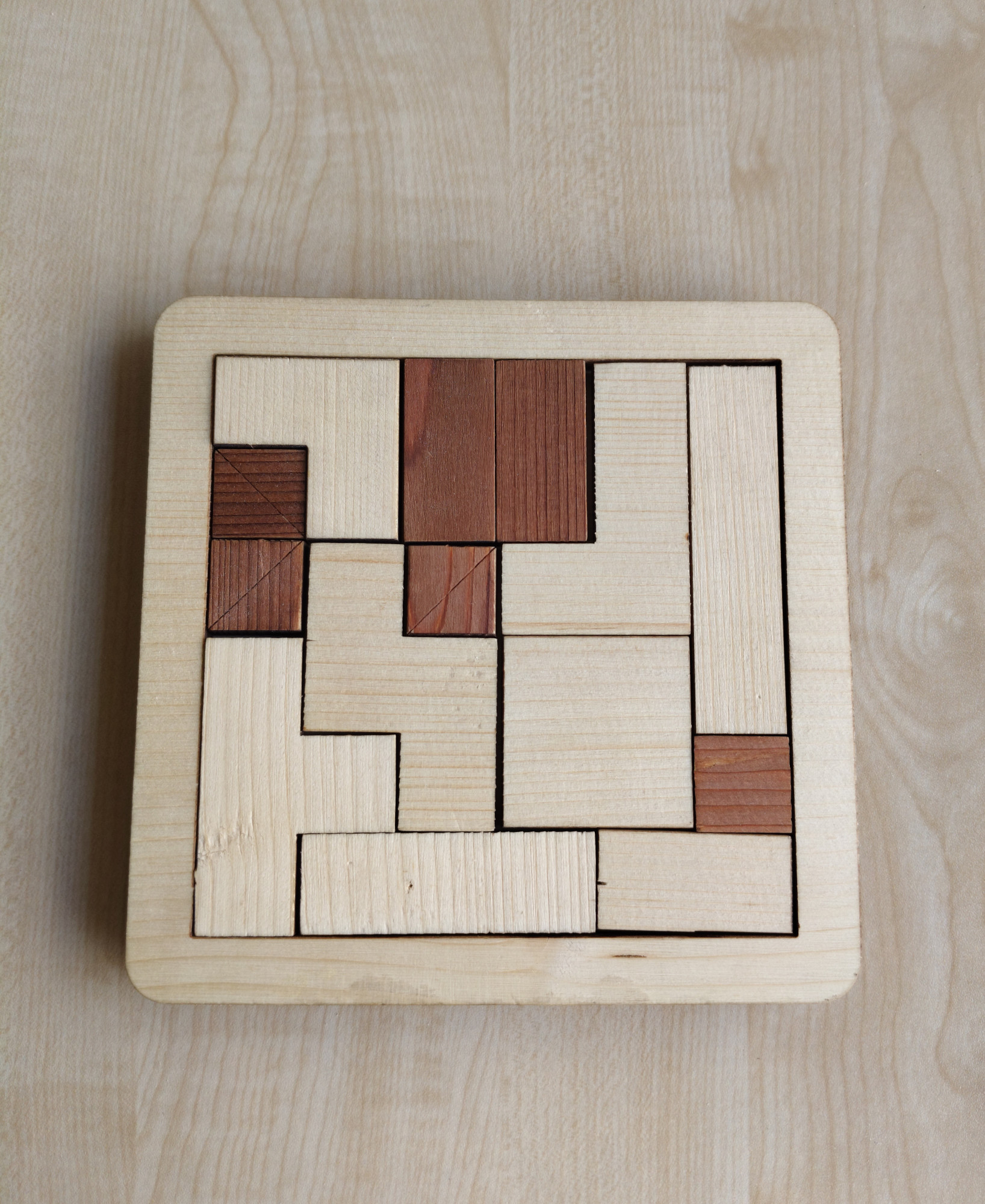 Wooden Brain Game