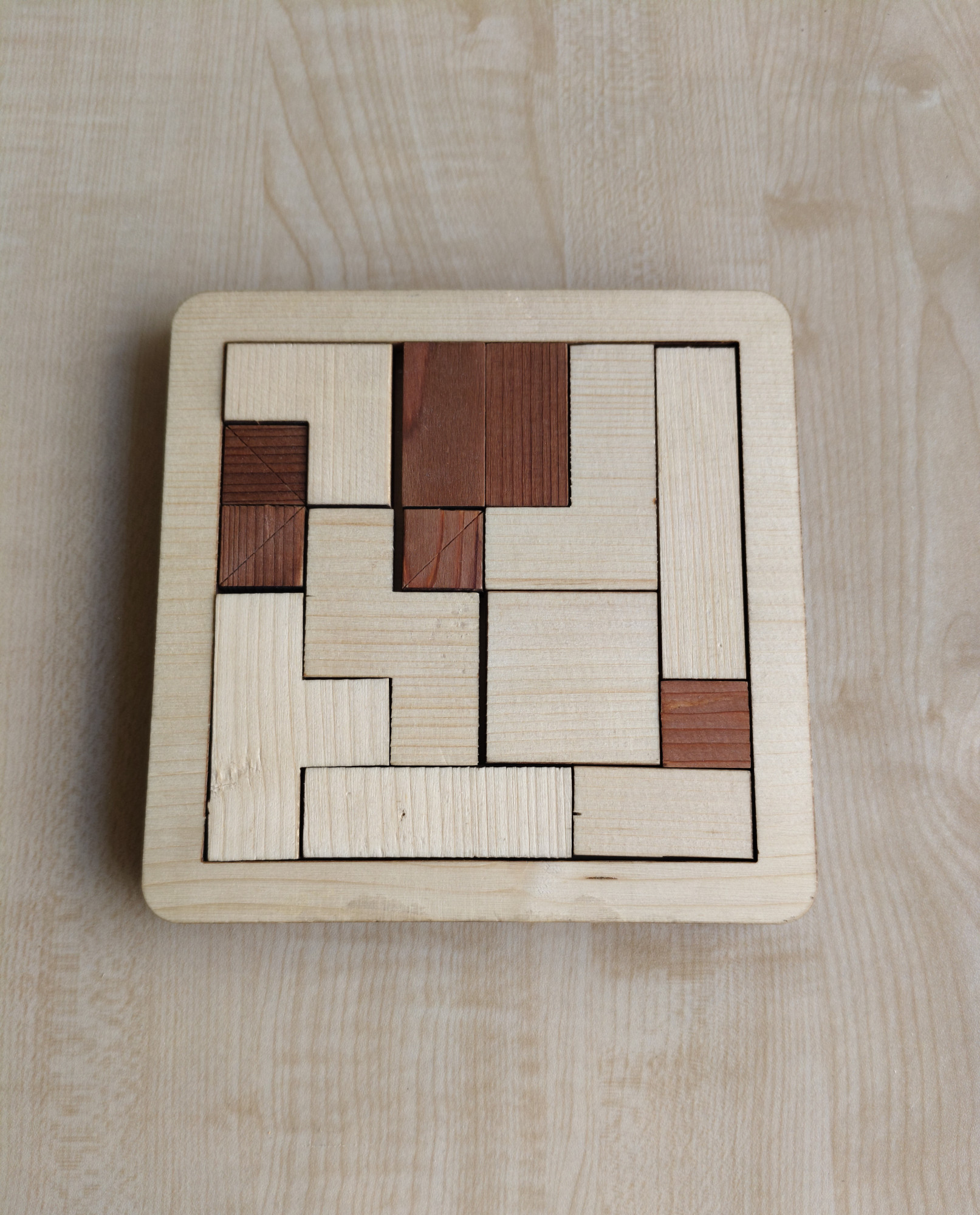 Wooden Brain Game