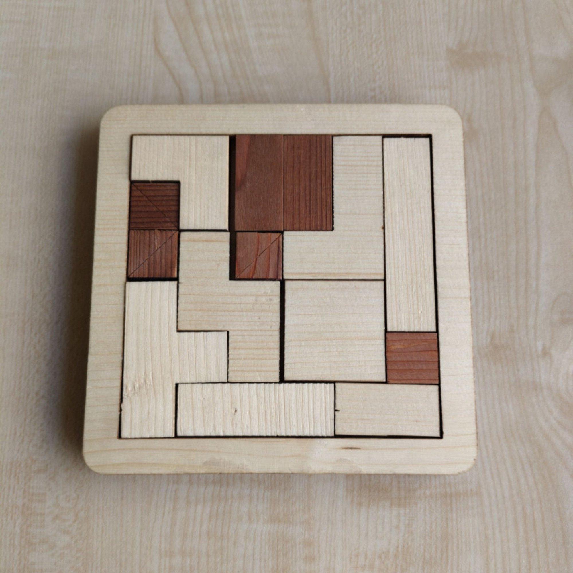 Wooden Brain Game