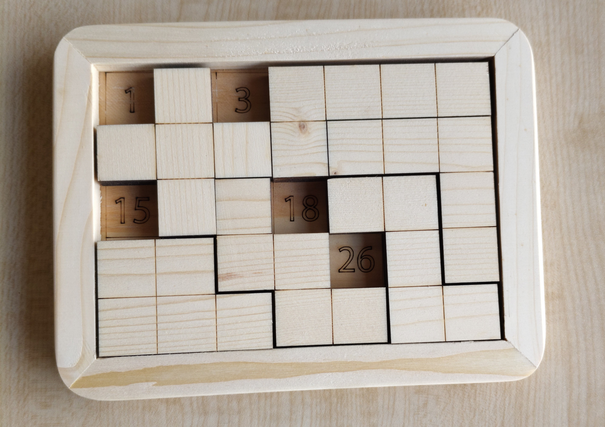 Wooden Brain Game