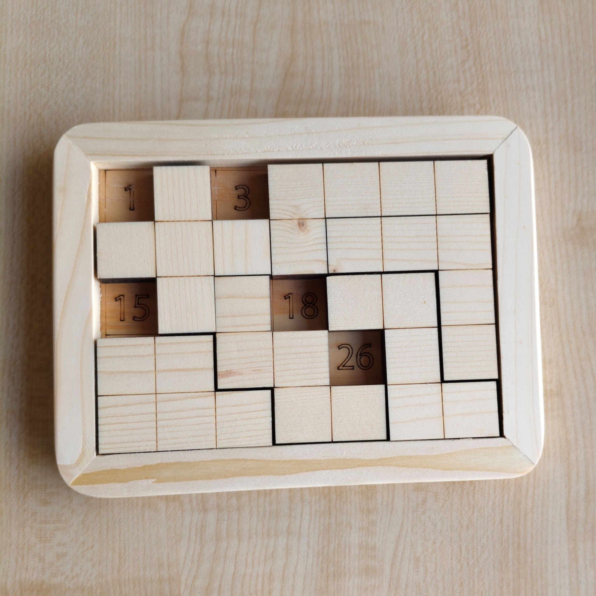 Wooden Brain Game