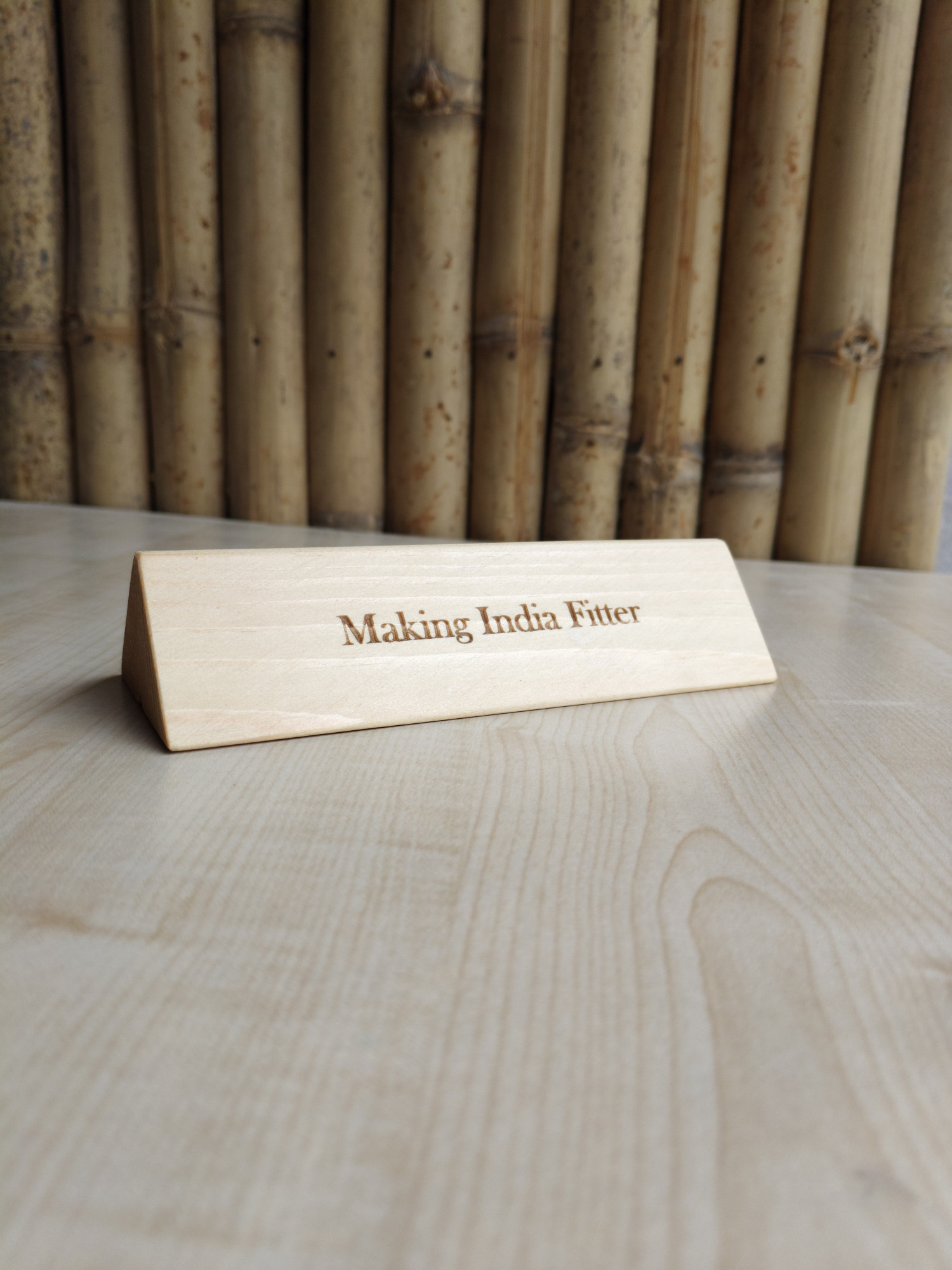 Wooden Pen Holder