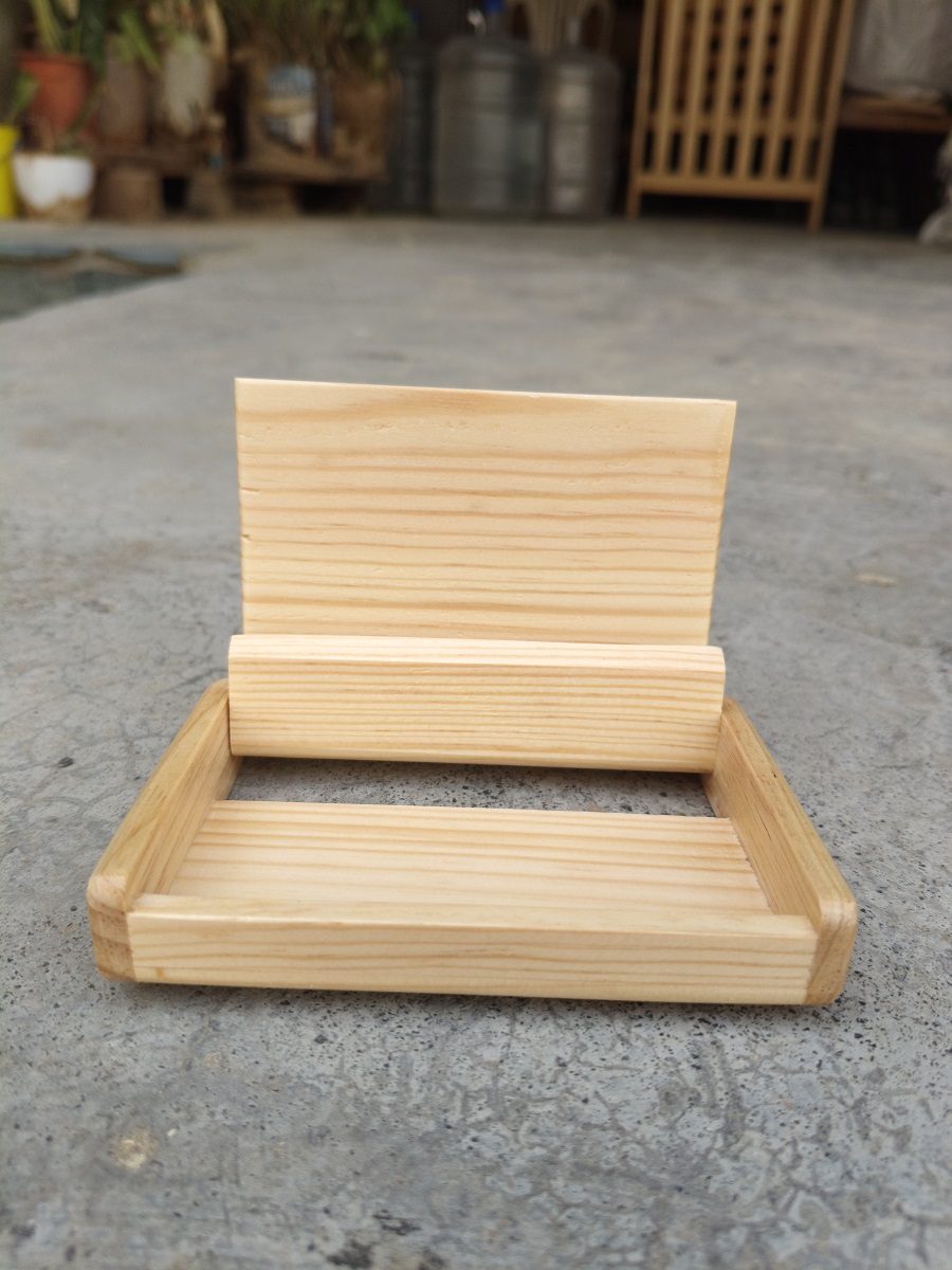 Wooden Card Holder
